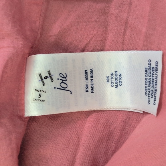 NWT Spring Midi Cotton Joie Maxi tiered dress Tea Rose feminine floral print Med - Picture 15 of 17